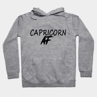 CAPRICORN AF BLACK Hoodie